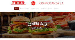 Desktop Screenshot of grancrianza.com