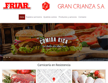 Tablet Screenshot of grancrianza.com